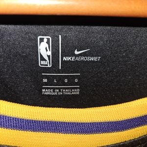 Kobe Bryant #24 NBA Nike Black Mamba Lakers Jersey Size 50 Men's Large